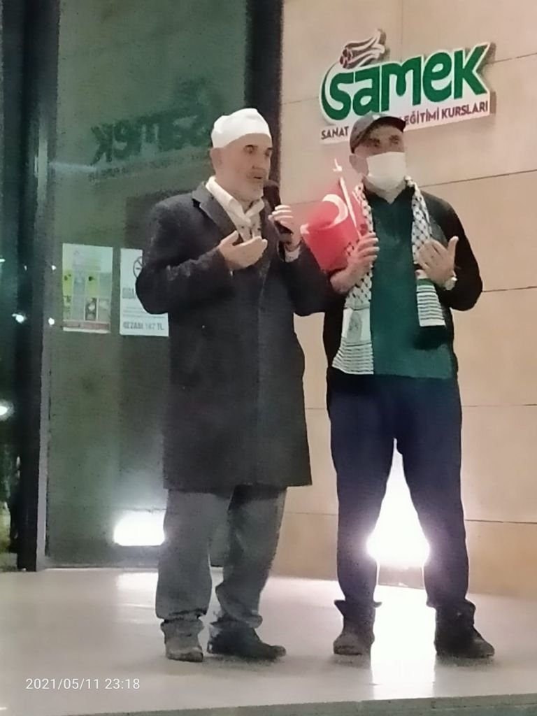 İsrail'e tepki, Filistin'e destek konvoyu