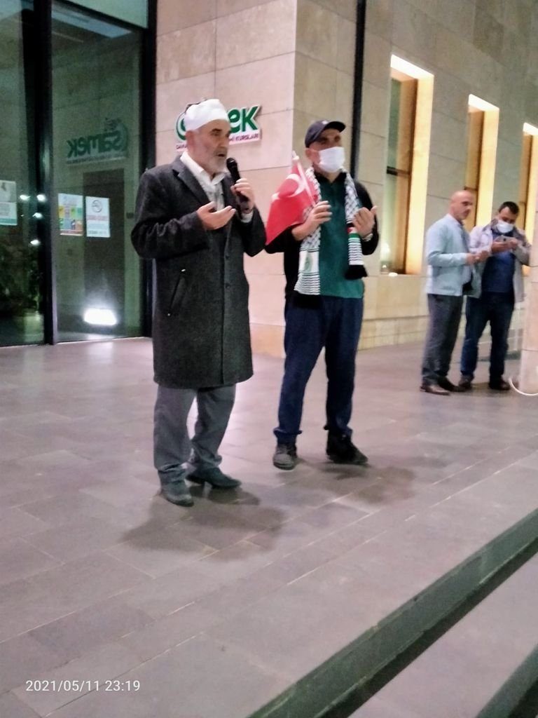 İsrail'e tepki, Filistin'e destek konvoyu