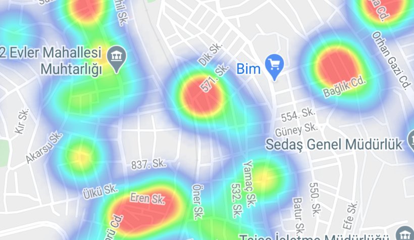 İşte ilçe ilçe korona haritasında son durum