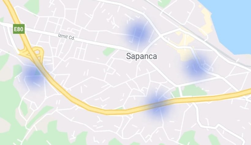 İşte ilçe ilçe koronavirüs haritası....