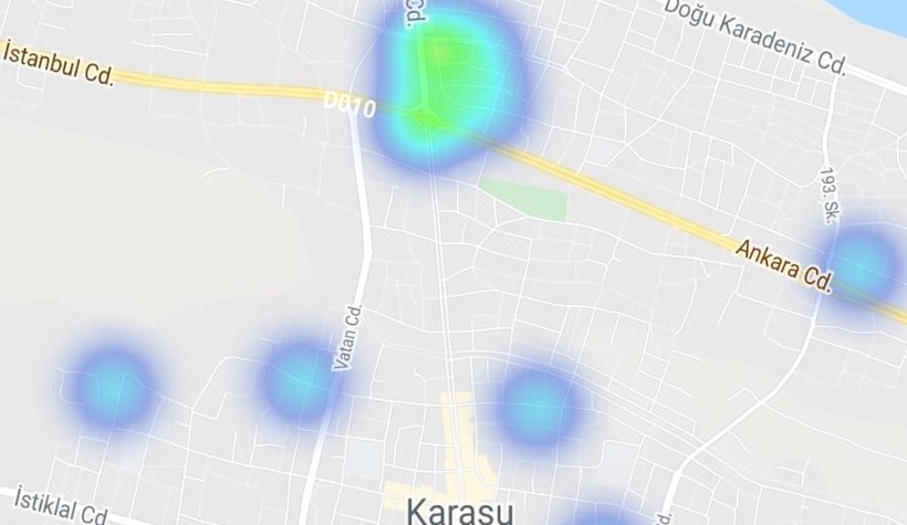 İşte ilçe ilçe koronavirüs haritası....