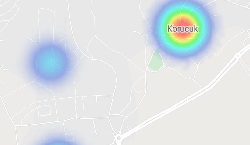 İşte ilçe ilçe koronavirüs haritası....