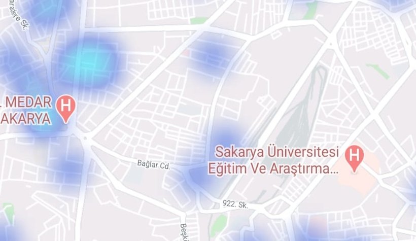 İşte ilçe ilçe koronavirüs haritası....