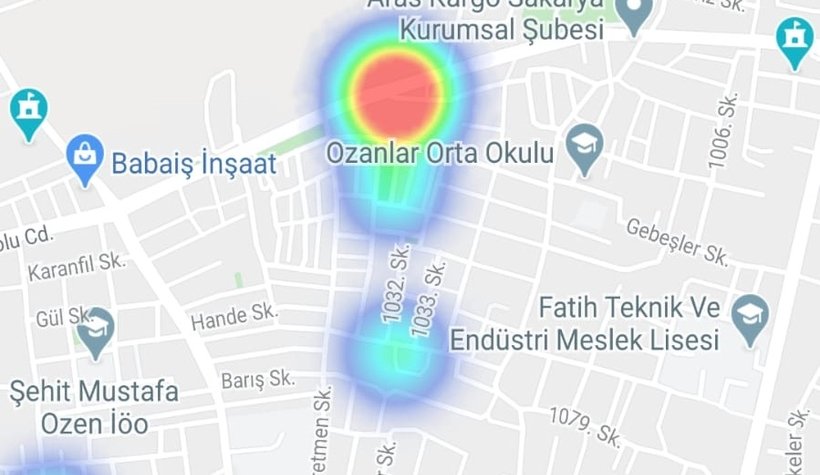 İşte ilçe ilçe koronavirüs haritası....