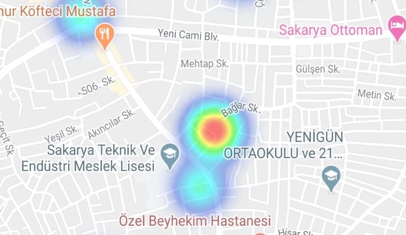 İşte ilçe ilçe koronavirüs haritası....