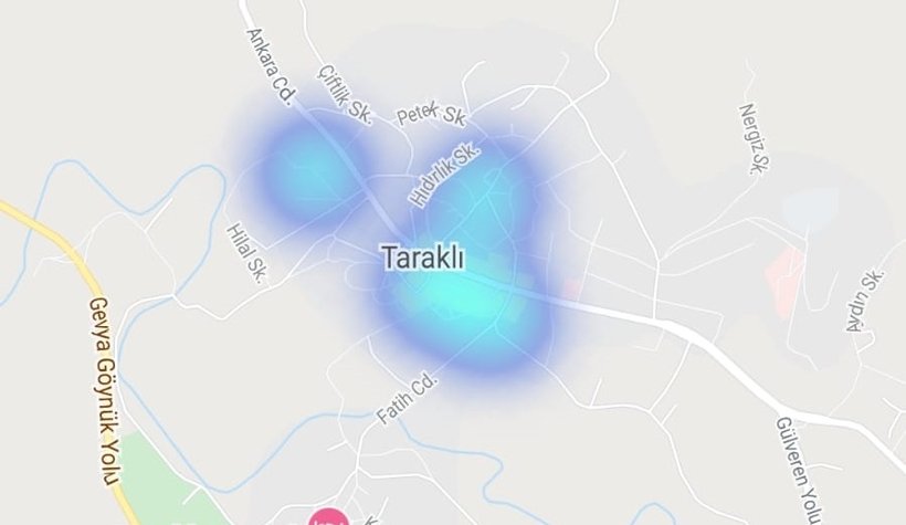 İşte Sakarya'nın ilçe ilçe korona haritası