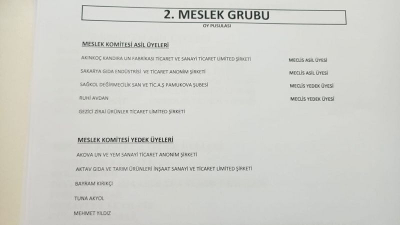 İşte STB komite seçimlerinde kazanan listeler