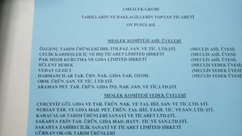 İşte STB komite seçimlerinde kazanan listeler