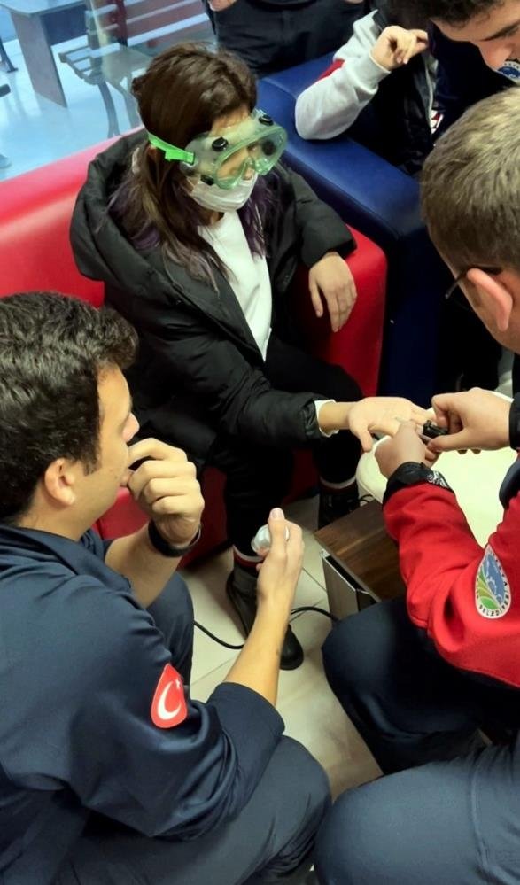 İtfaiyeden yüzük operasyonu