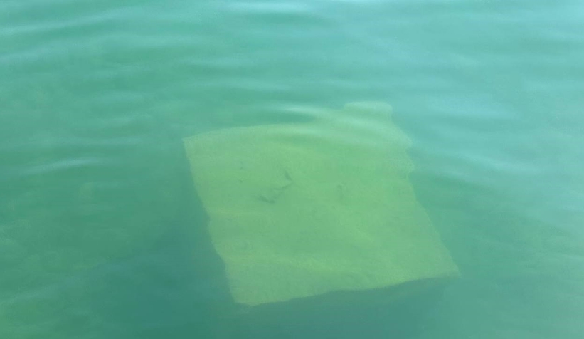 İznik Gölü'nde bulunan cisim merak konusu oldu