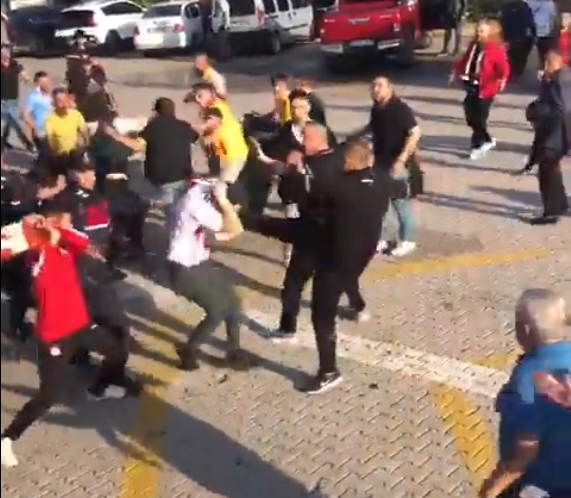 Jandarma çok sayıda taraftarı gözaltına aldı