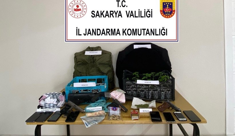 Jandarma suç örgütüne darbe vurdu 9 gözaltı
