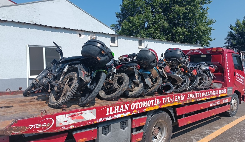 Jandarma trafik timleri huzur bozan motosikletlere savaş açtı