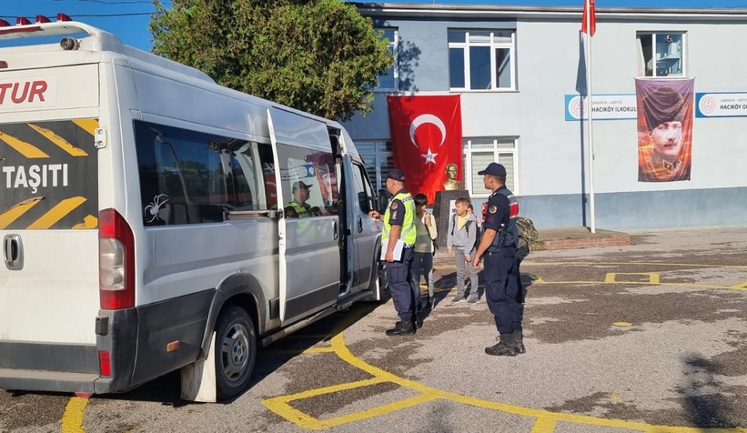 Jandarmadan öğrenci servislerine sıkı denetim