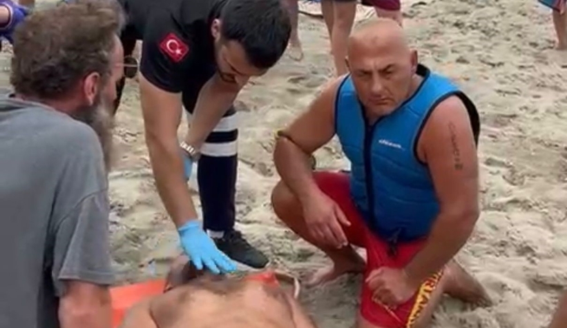 Jet-skili cankurtaranlar kaza yaptı