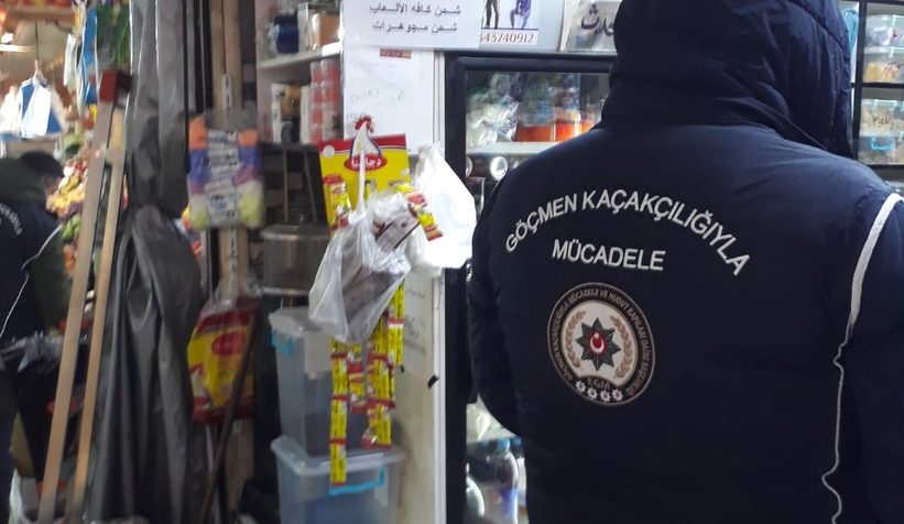 Kaçaklara operasyon: 34'ü yakalandı