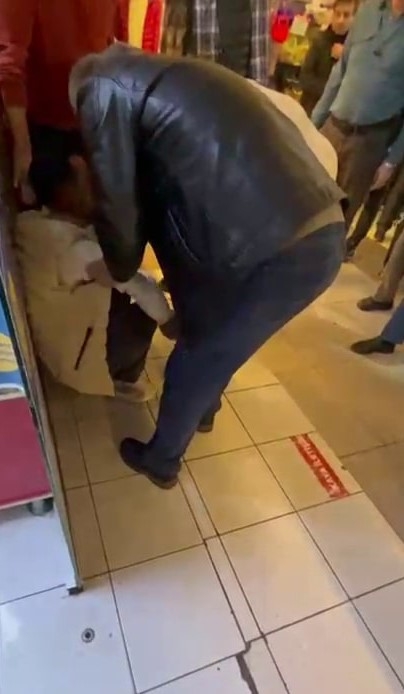 Kaçan şüpheli kırık fayans sayesinde yakalandı