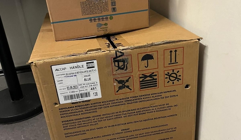 Kadın işçilerin soyunma odasında kamera bulundu