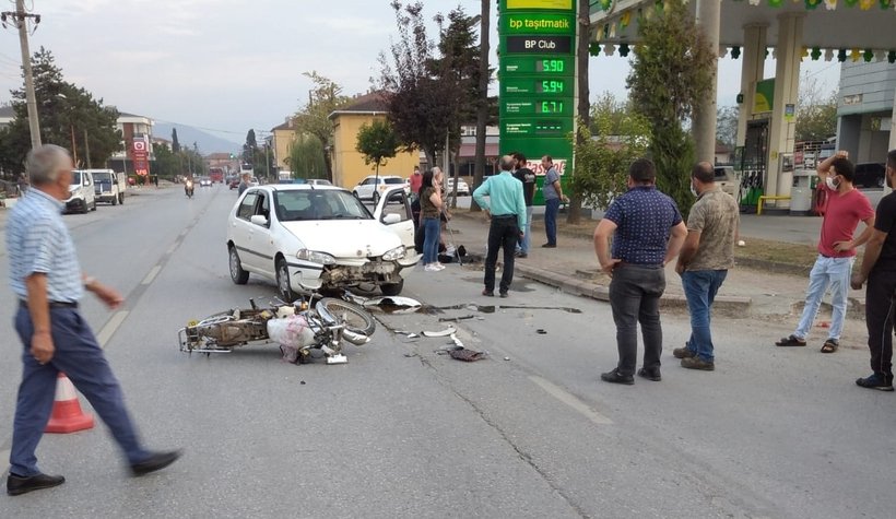 Kafa kafaya böyle çarpıştılar