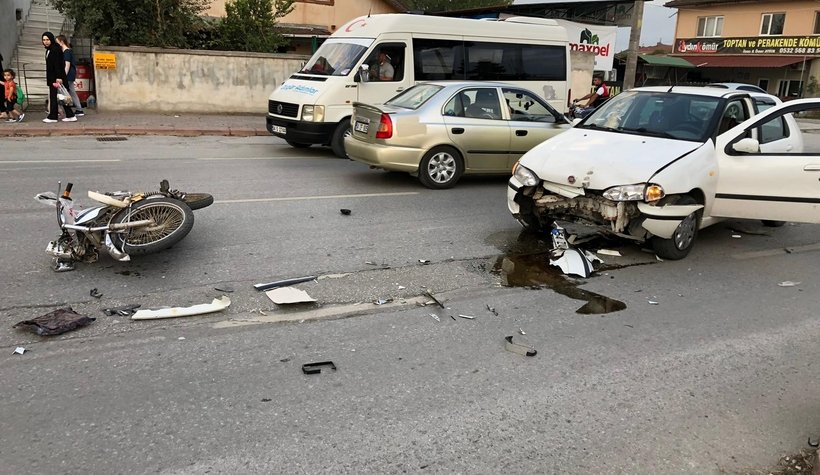 Kafa kafaya böyle çarpıştılar