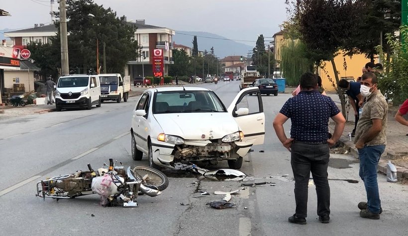 Kafa kafaya böyle çarpıştılar