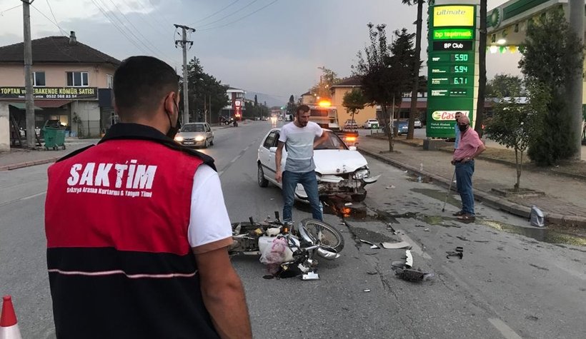 Kafa kafaya böyle çarpıştılar