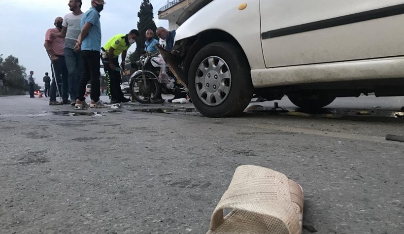 Kafa kafaya böyle çarpıştılar