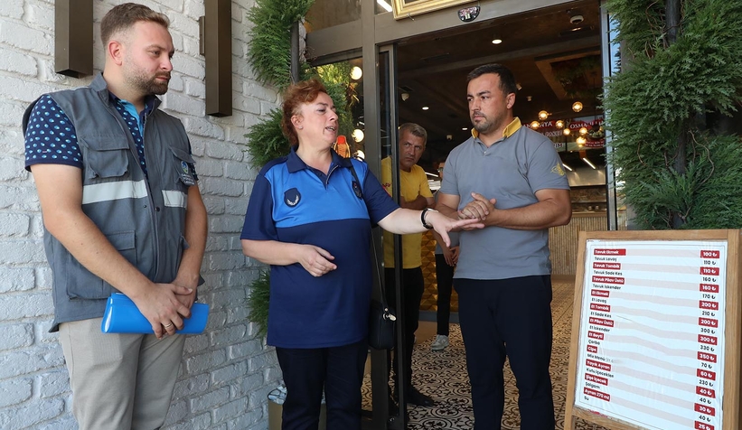 Kafe ve restoranlara fiyat denetimi