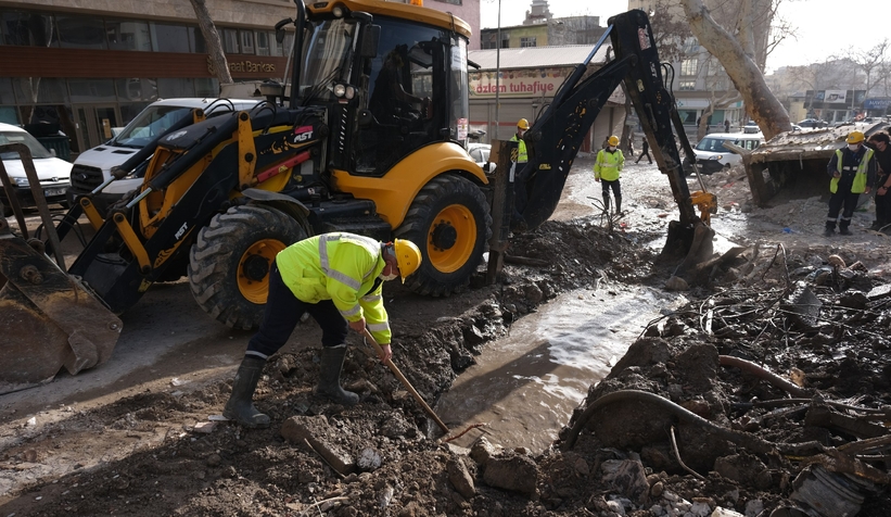 Kahramanmaraş’ın altyapısında yaralar sarılmaya devam ediyor