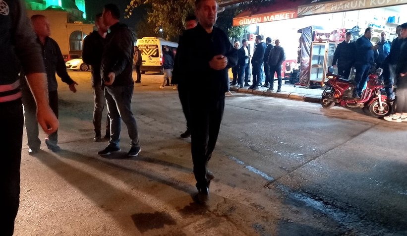 Kaldığı işyerini ateşe verdi