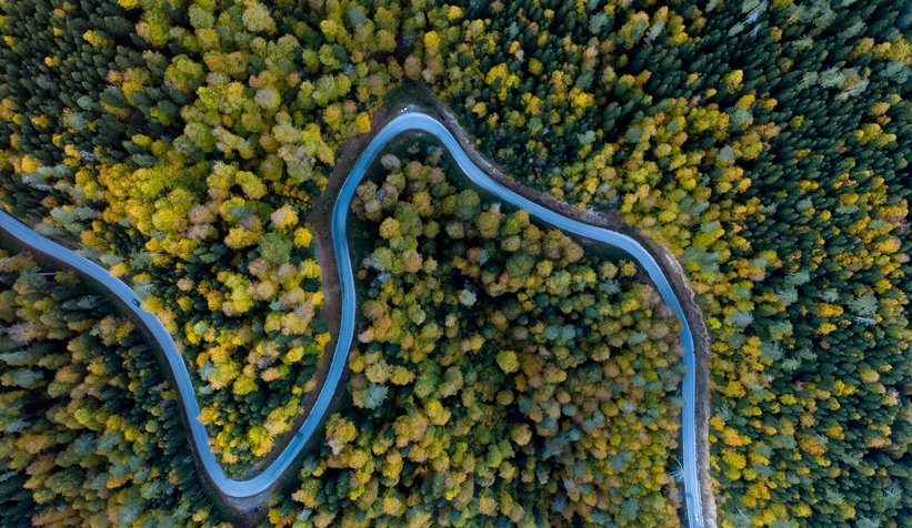 Kalp şeklindeki göl böyle görüntülendi