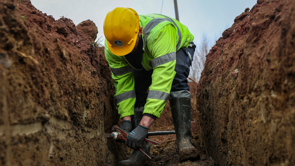 Kamışlı’da 5 bin metrelik içme suyu hattı yenileniyor