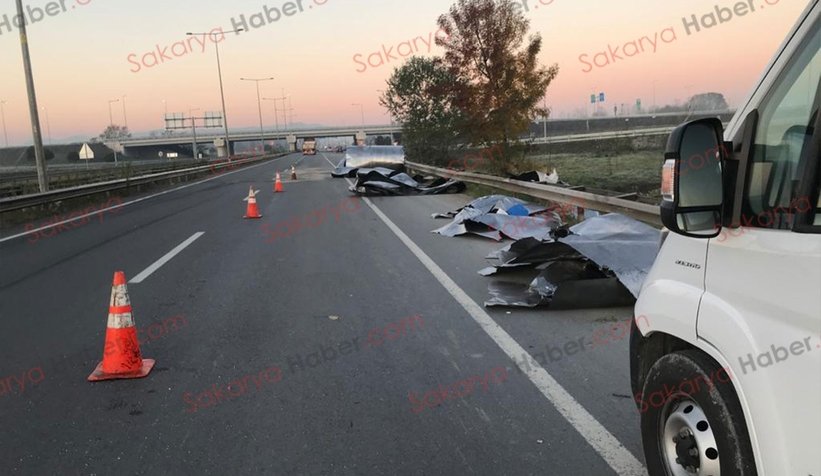 Kamyon otomobili biçti: 3 yaralı