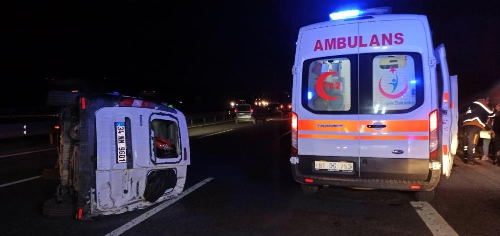 Kamyondan uçan branda faciaya neden oluyordu