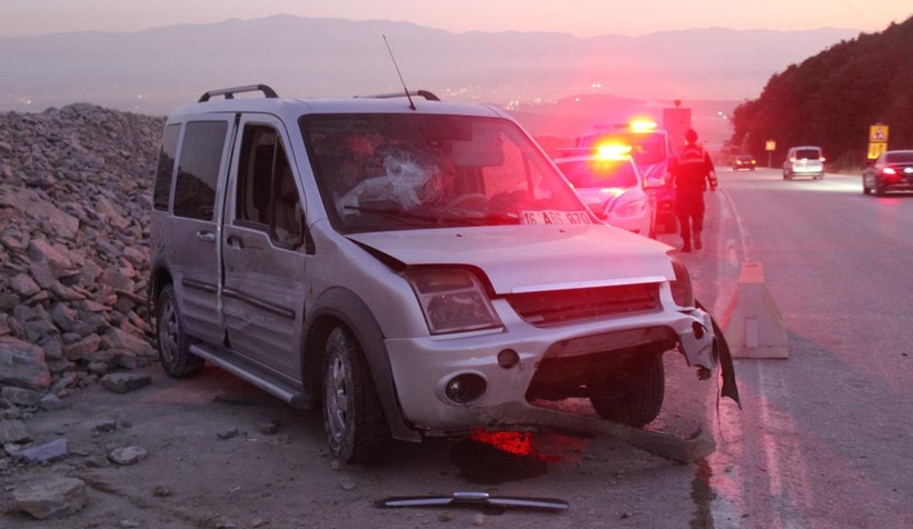 Kandıra yolunda faciadan dönüldü