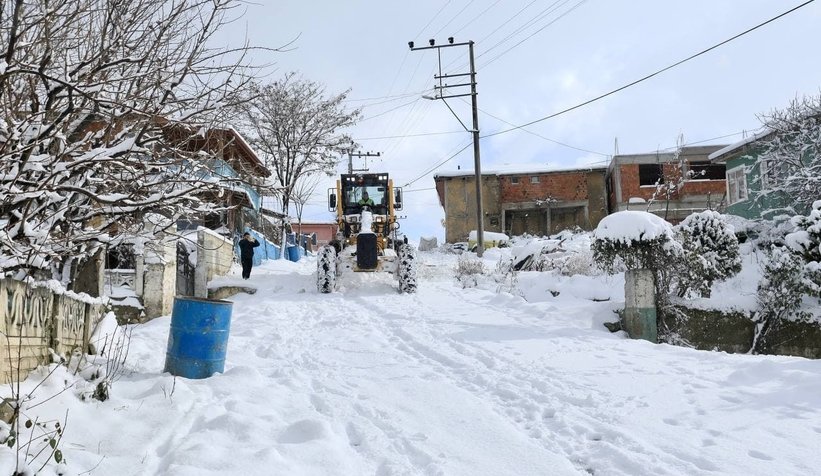 Kapalı 67 mahalle yolundan 49'u ulaşıma açıldı