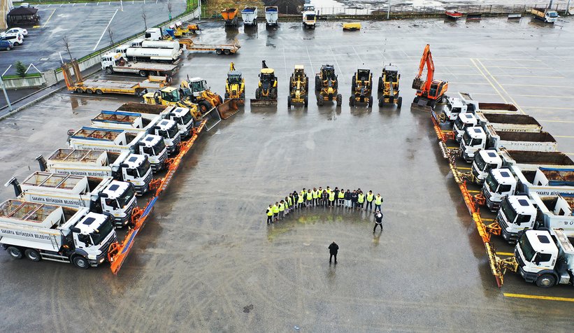 Kar kapıda, Büyükşehir nöbete başladı