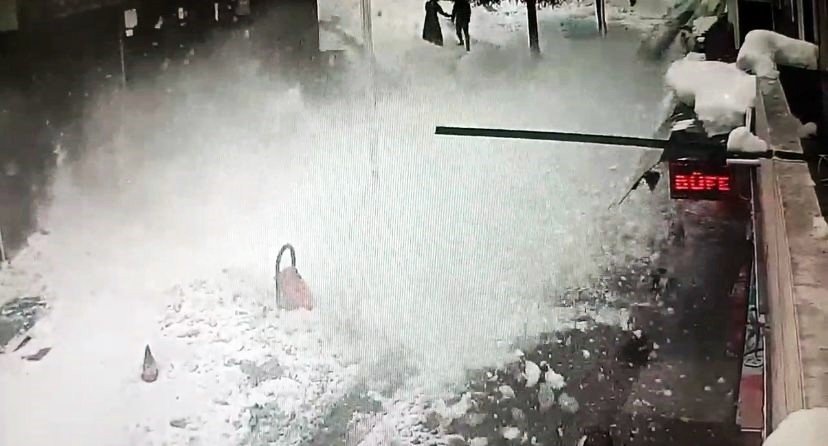 Kar kütlesi böyle düştü