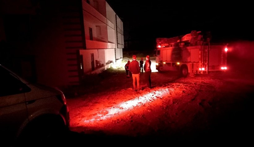 Karaçalılıkta korkutan yangın