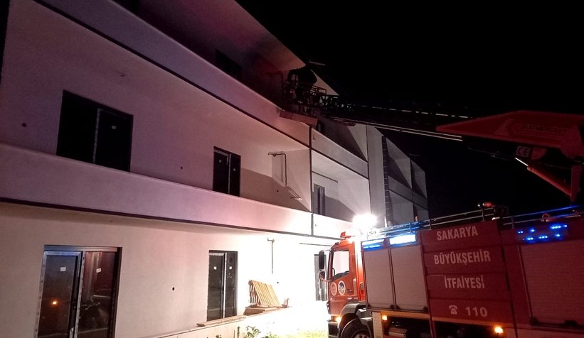 Karaçalılıkta korkutan yangın