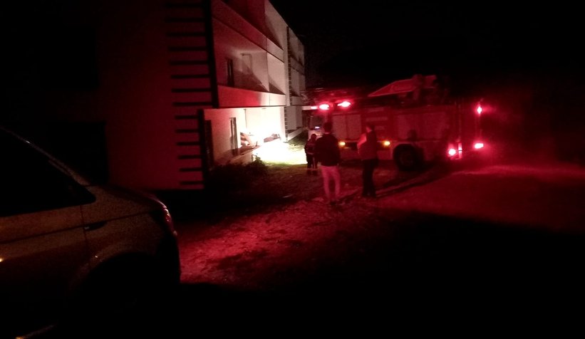 Karaçalılıkta korkutan yangın