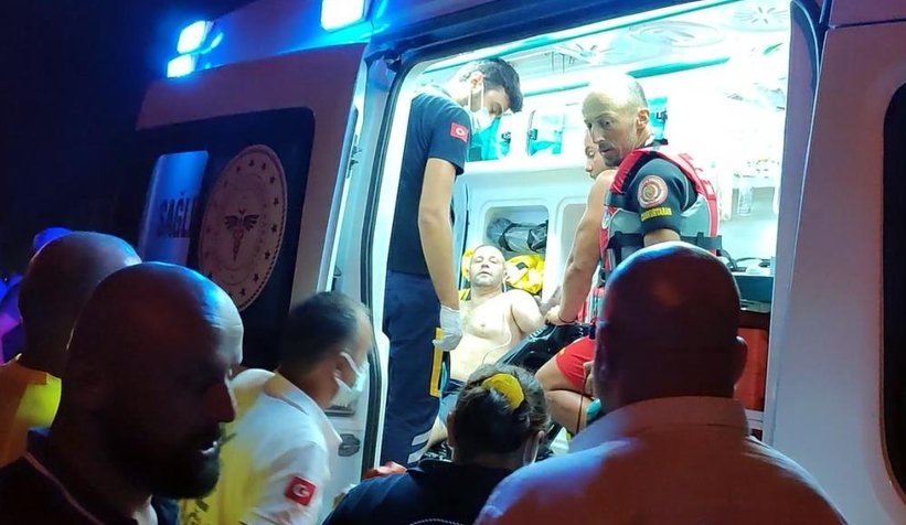 Karadeniz'de ölüm kalım savaşı verdi