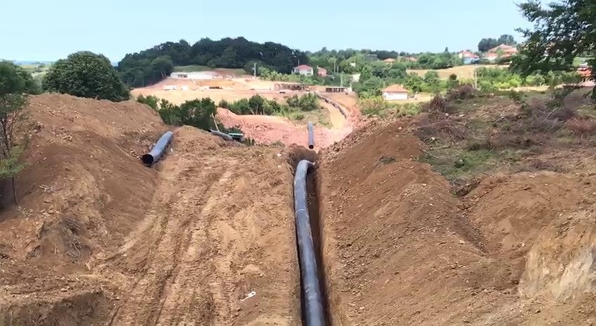 Karadeniz gazı için borular döşenmeye başlandı