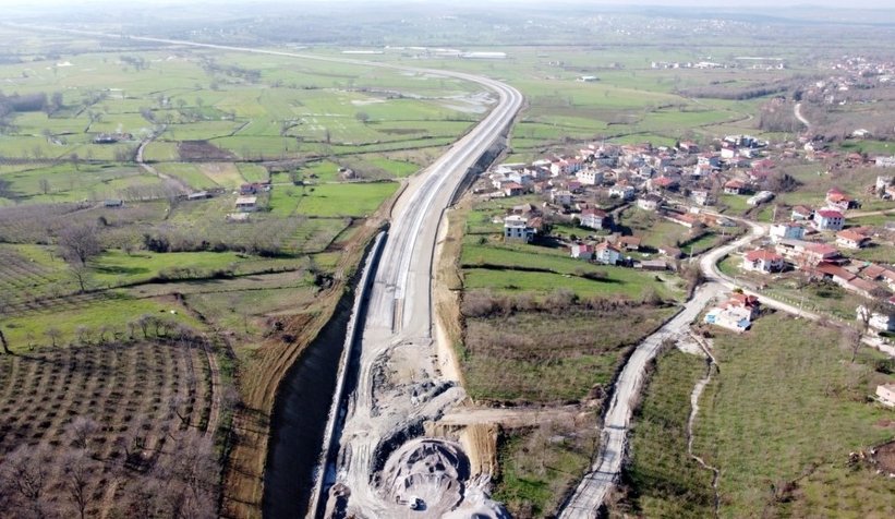 Karadeniz sahil yolunda sona yaklaşılıyor