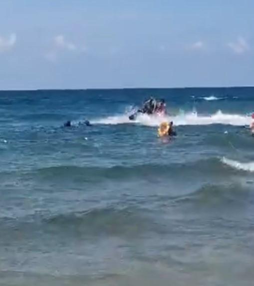 Karadenizde can pazarı kamerada; 4 kişi kurtarıldı