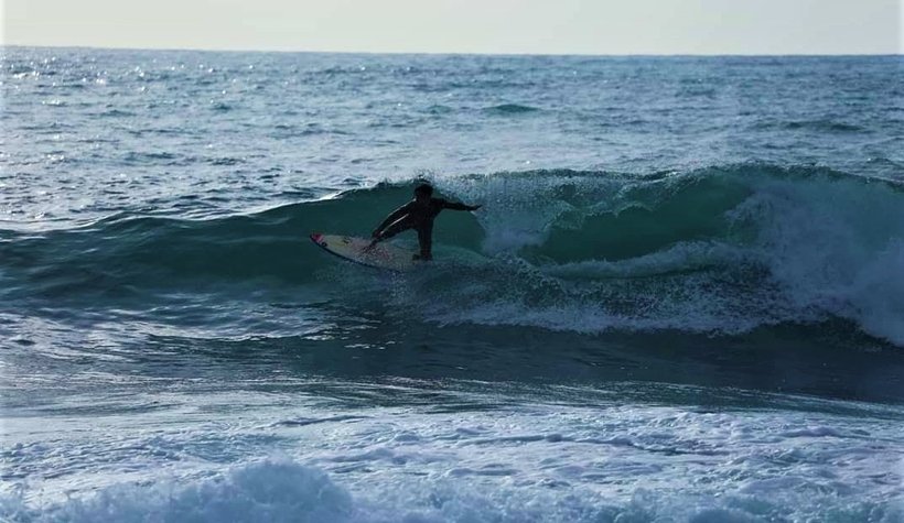 Karadeniz’in hırçın dalgalarında olimpiyatlara hazırlanıyor