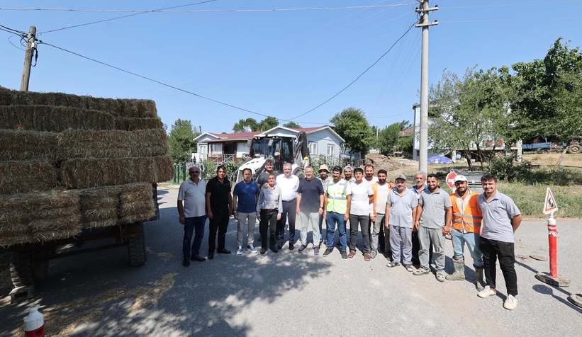 Karadere doğalgaza kavuşuyor