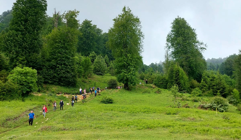 Karagöl-Acelle Parkurunda yürüdüler