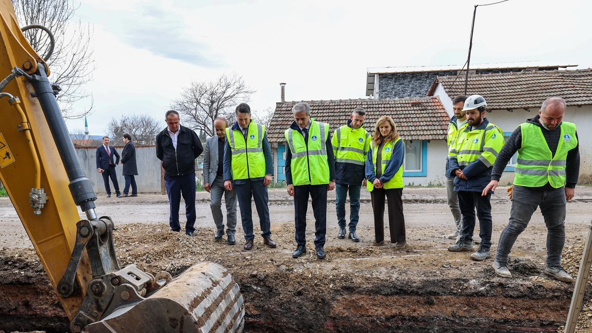 Karakamış'a yağmur suyu altyapısı