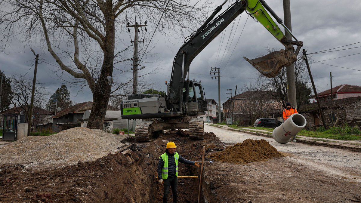 Karakamış'a yağmur suyu altyapısı